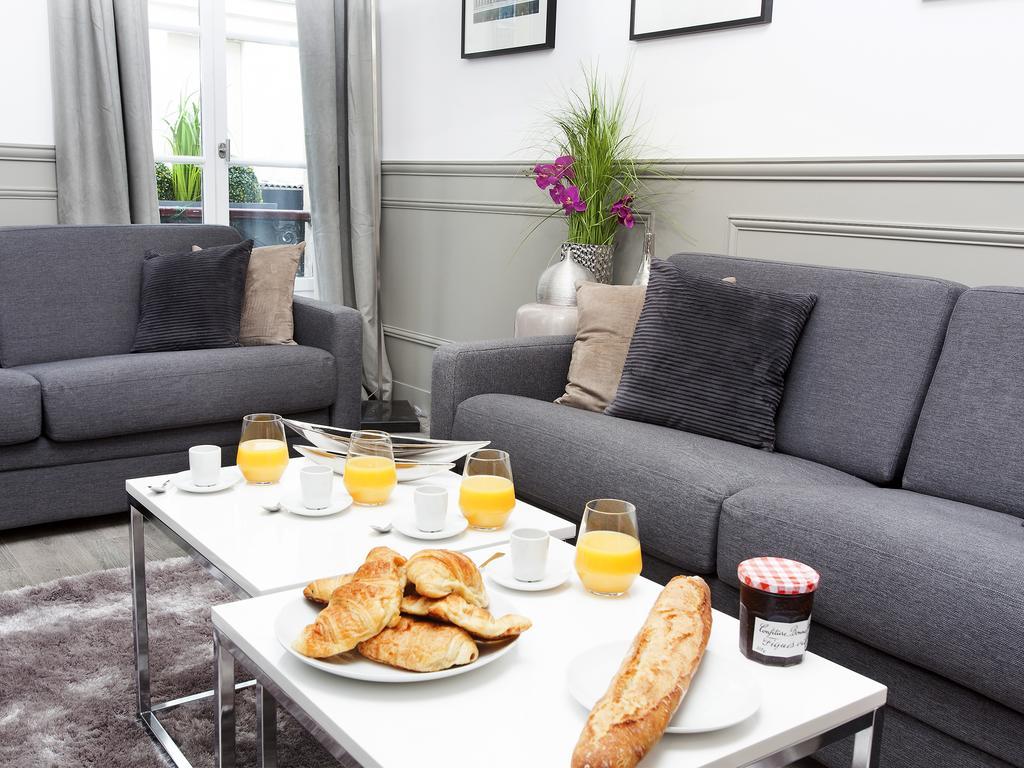 Livinparis - Luxury 3 Bedrooms Grands-Boulevards I Rum bild