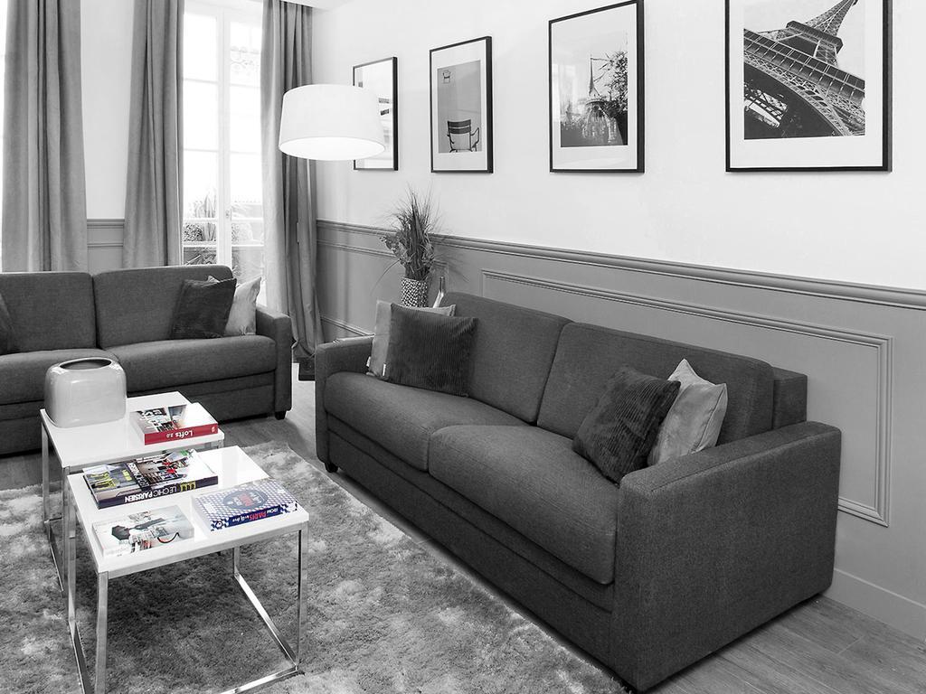 Livinparis - Luxury 3 Bedrooms Grands-Boulevards I Rum bild